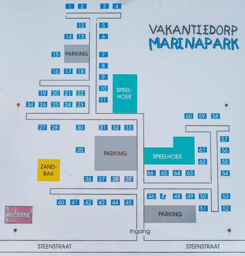 Westende Marinapark Bungalow Blue Middelkerke Zewnętrze zdjęcie